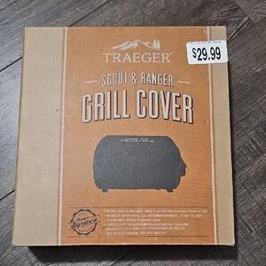 Traeger Scout & Ranger Grill Cover - Black New In Box
